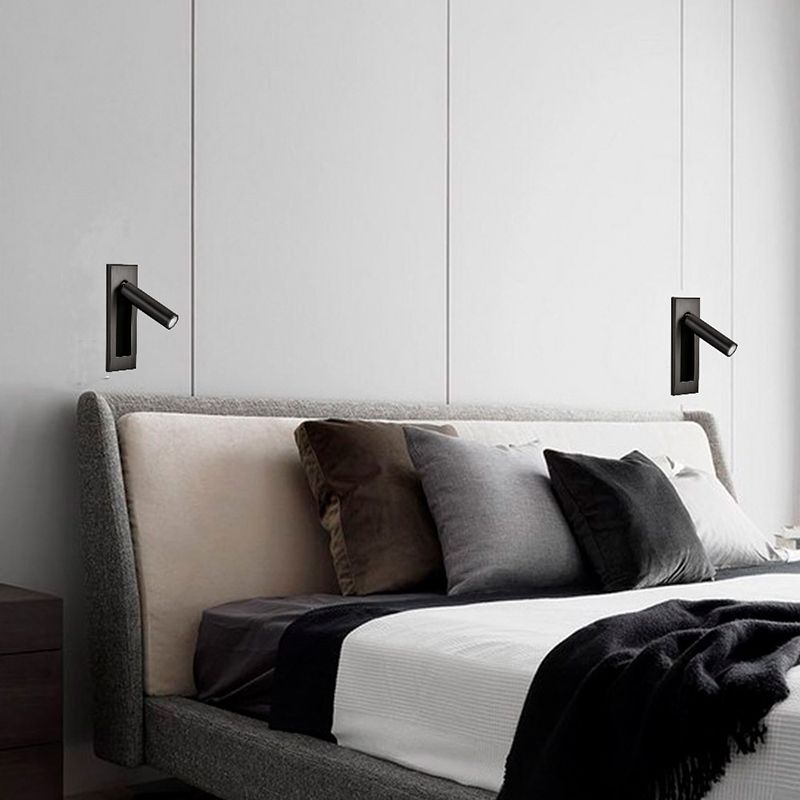 Arisha | Modern Rotatable Reading Spotlight Bedside Wall Sconce