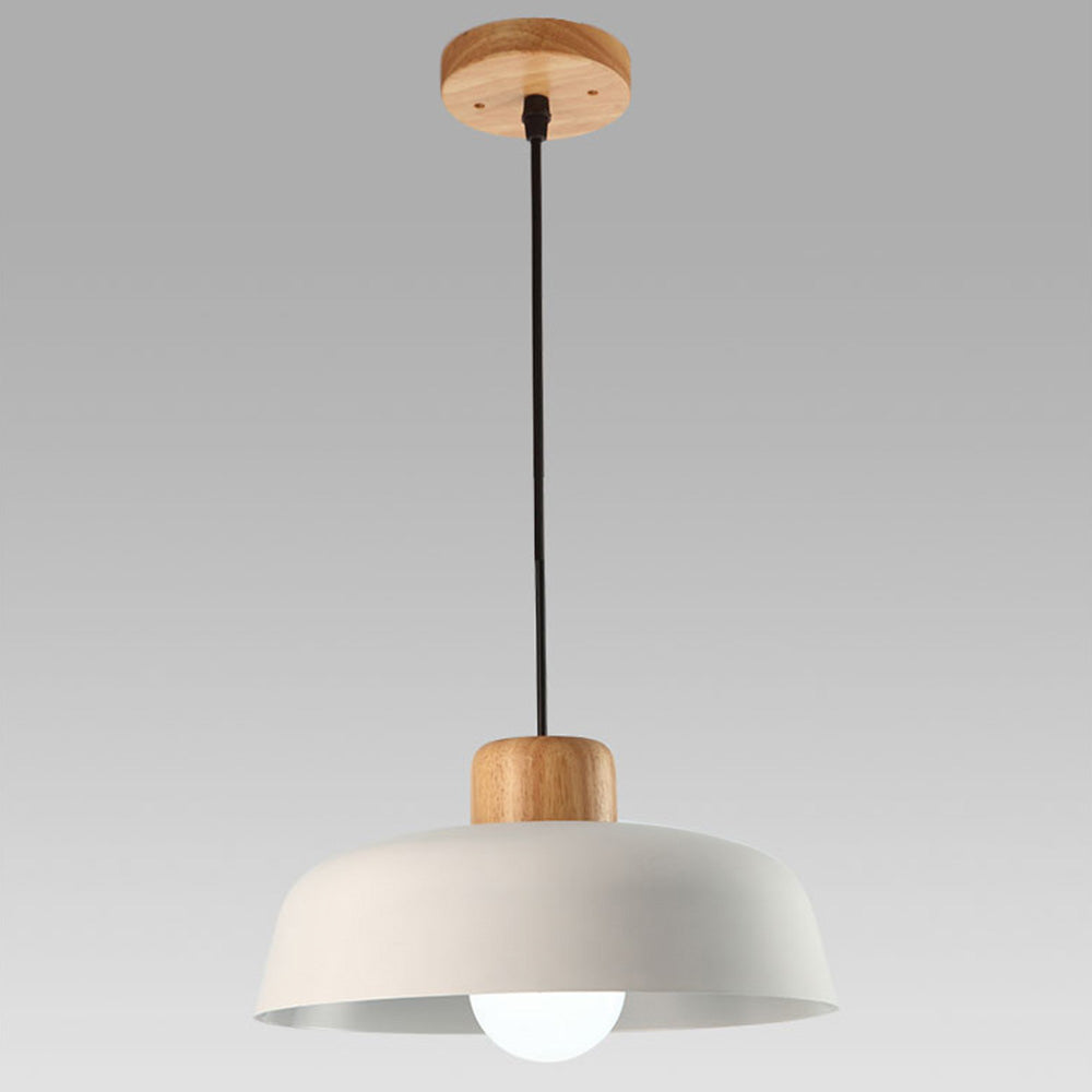 Ligna | Minimalist Scandinavian Matte Dome Pendant Light