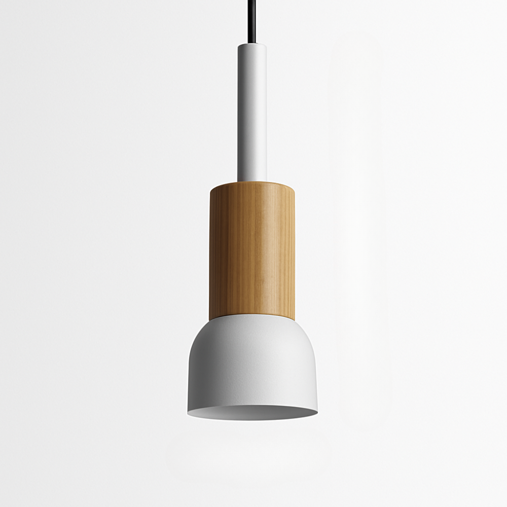 Briventa | Nordic Geometric Wood Metal Modern Pendant Ceiling Light