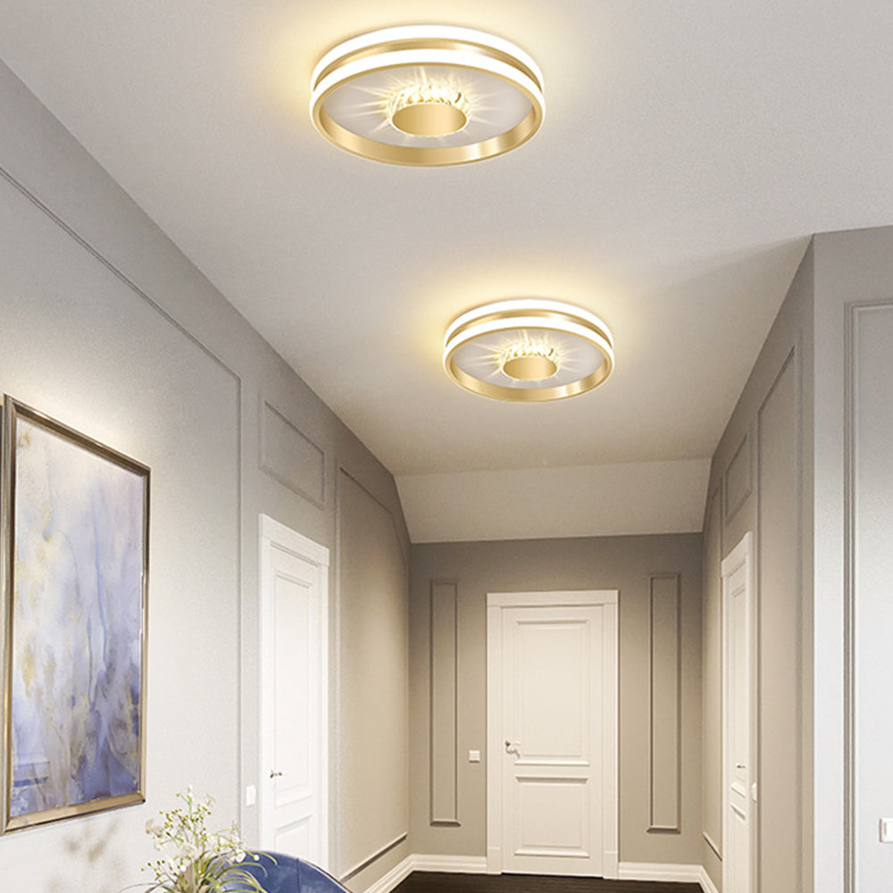 Circa | Modern Minimalist Double Ring Ceiling Light