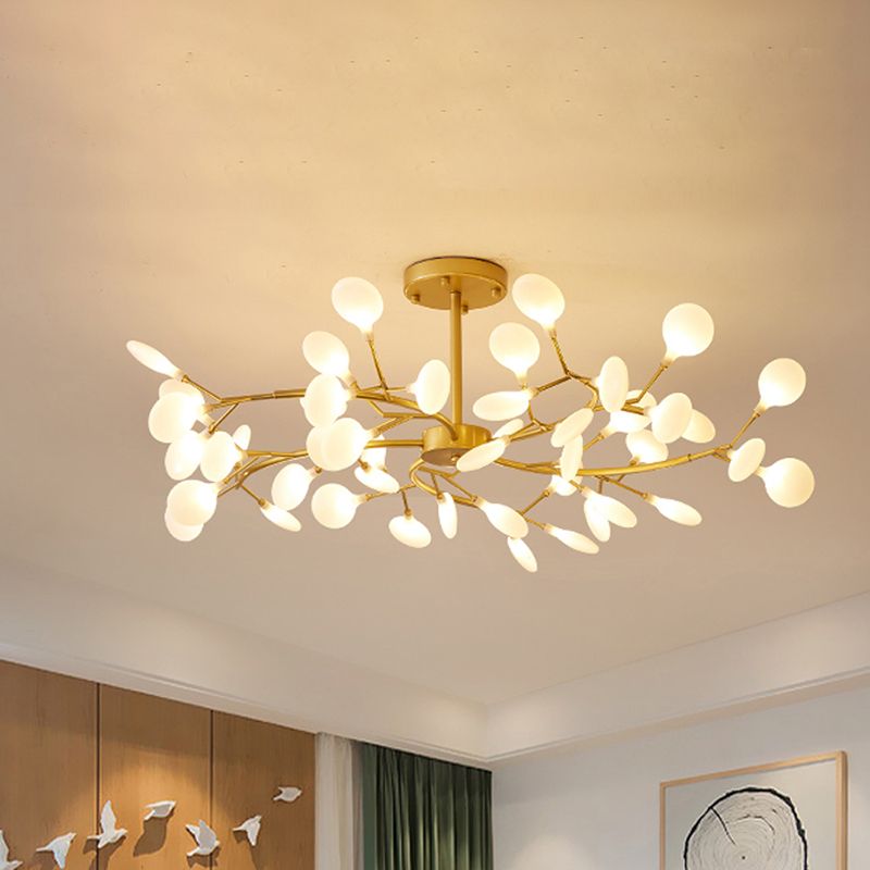 Eldris | Artistic Branching Sphere Nordic Chandelier