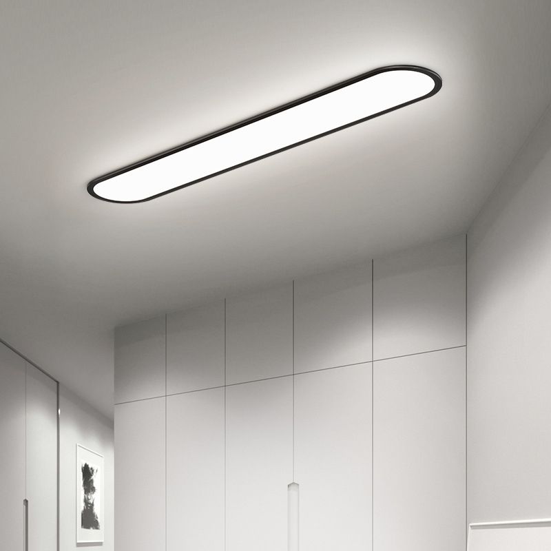 Ellia | Minimalist Slim Profile Oval Ceiling Light