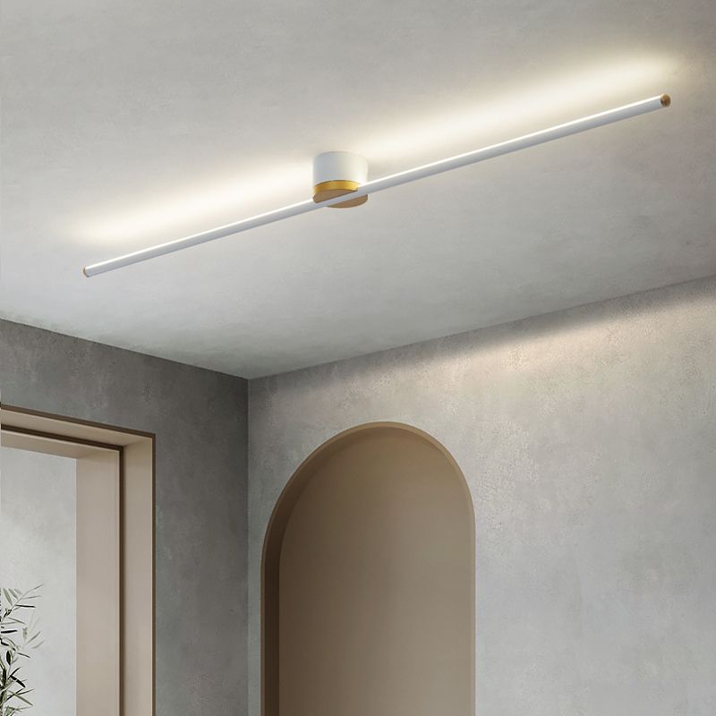 Aethel | Minimalist Sleek Linear Flush Mount Ceiling Light