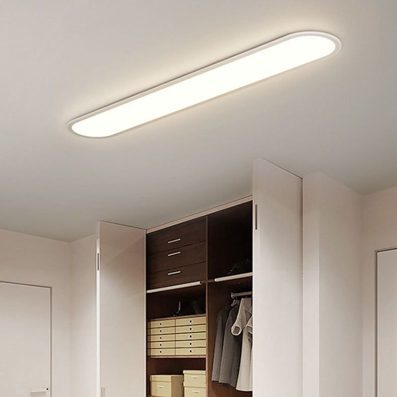Ellia | Minimalist Slim Profile Oval Ceiling Light