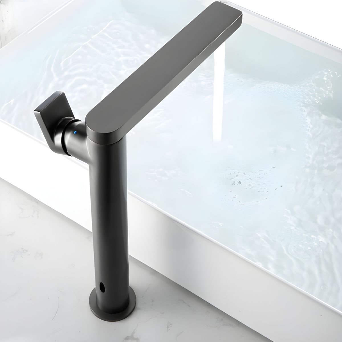 Sylmure | Sleek Touch Activated Single Lever Bathroom Sink Tap