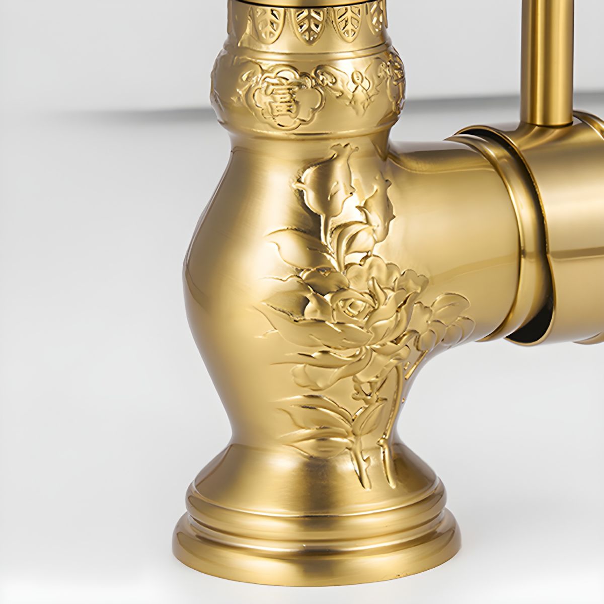 Jorthun | Elegant Arched Profile Single Lever Kitchen Sink Mixer Tap