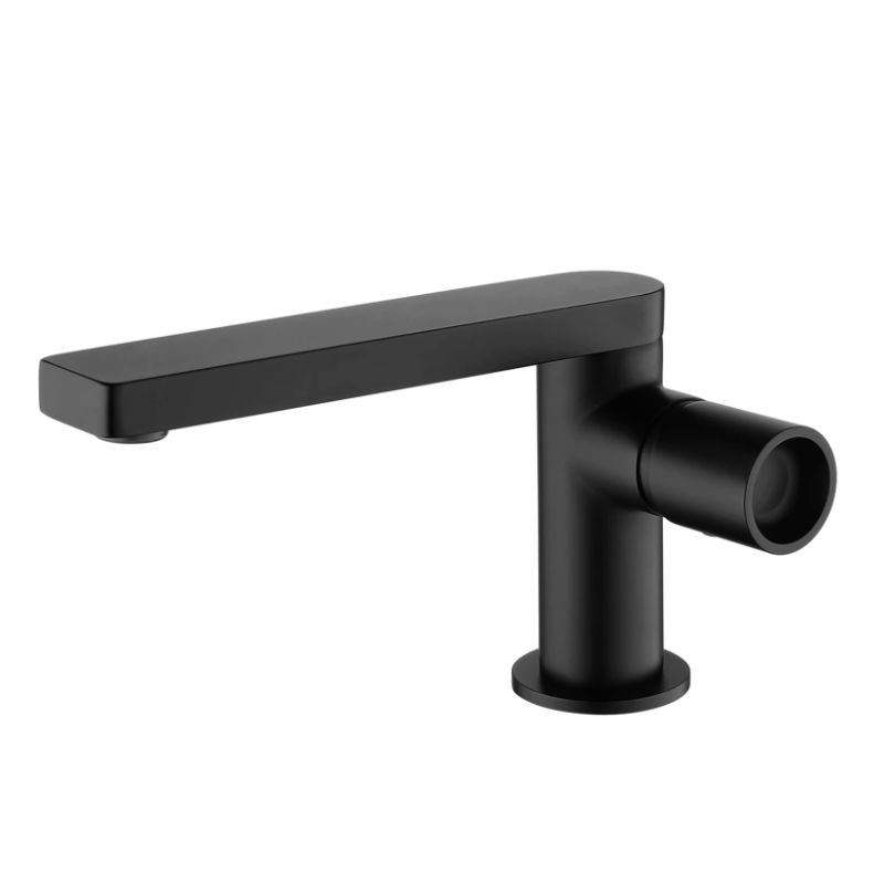 Lindovur | Contemporary Tubular Arched Column Single Lever Bathroom Sink Tap