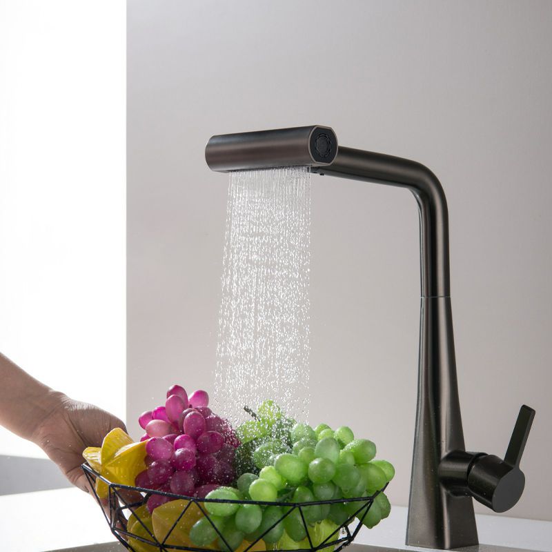 Luxvarka | Modern Pull Out Rotatable Sprayer Kitchen Sink Mixer Tap