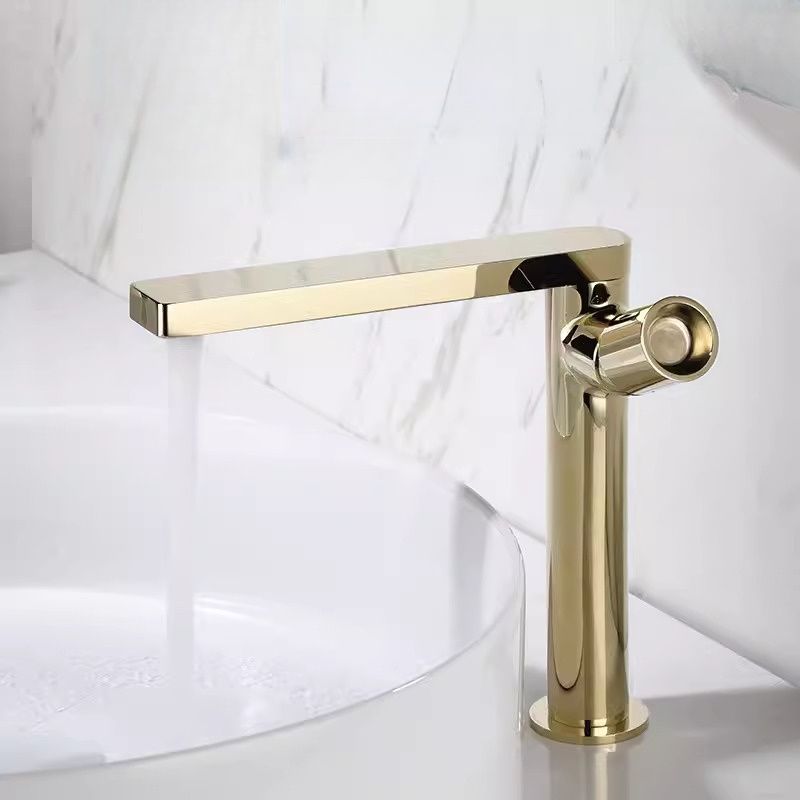 Lindovur | Contemporary Tubular Arched Column Single Lever Bathroom Sink Tap