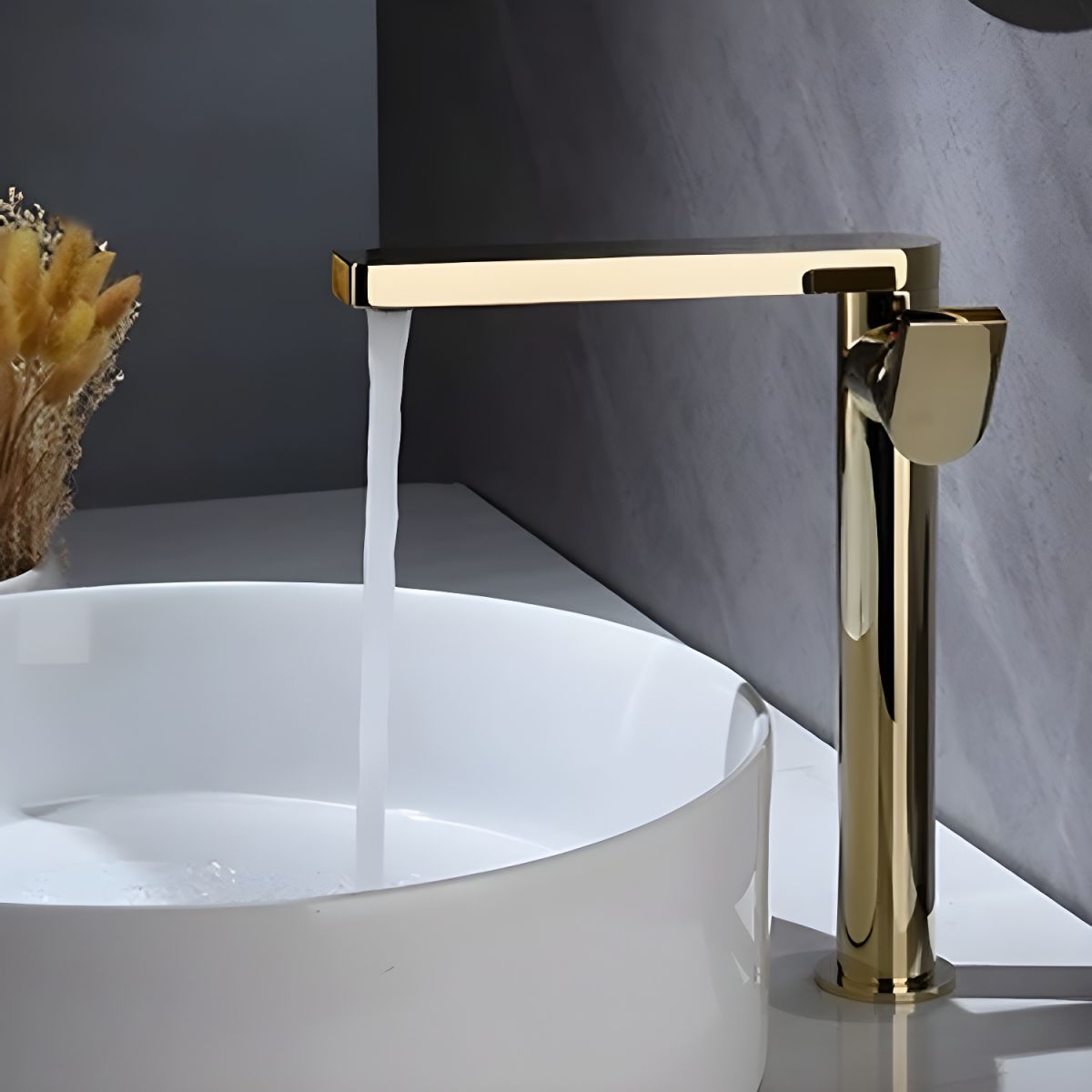 Sylmure | Sleek Touch Activated Single Lever Bathroom Sink Tap