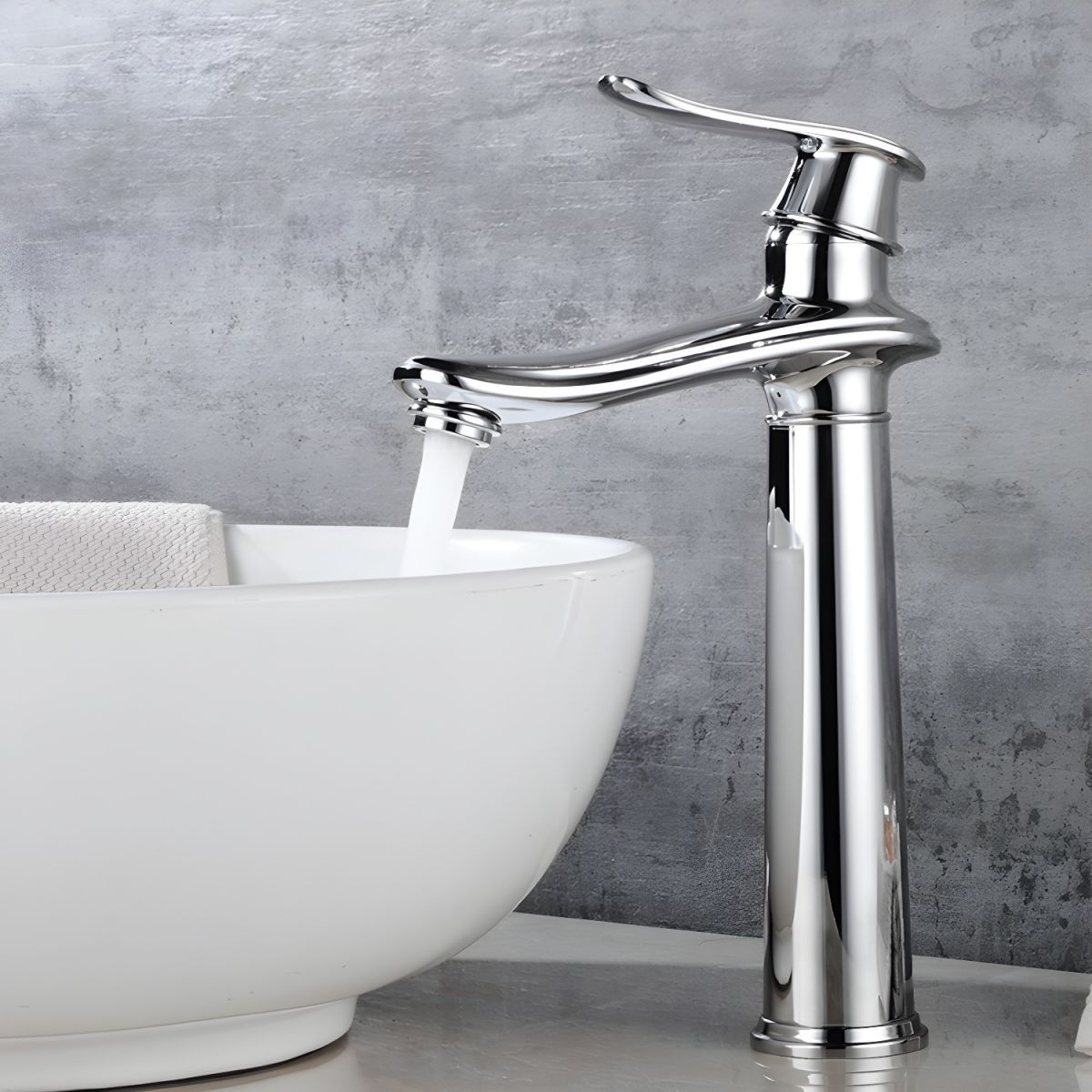 Alsvior | Vintage Low Arc Widespread Lever Bathroom Sink Tap