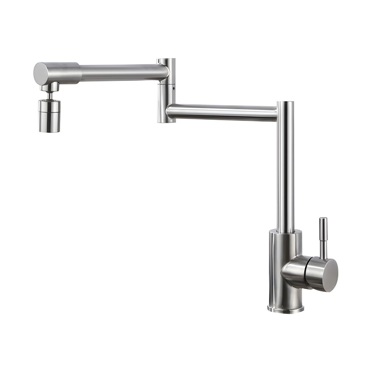 Kalsvie | Sleek Rotatable Arm Swivel Spout Kitchen Sink Mixer Tap