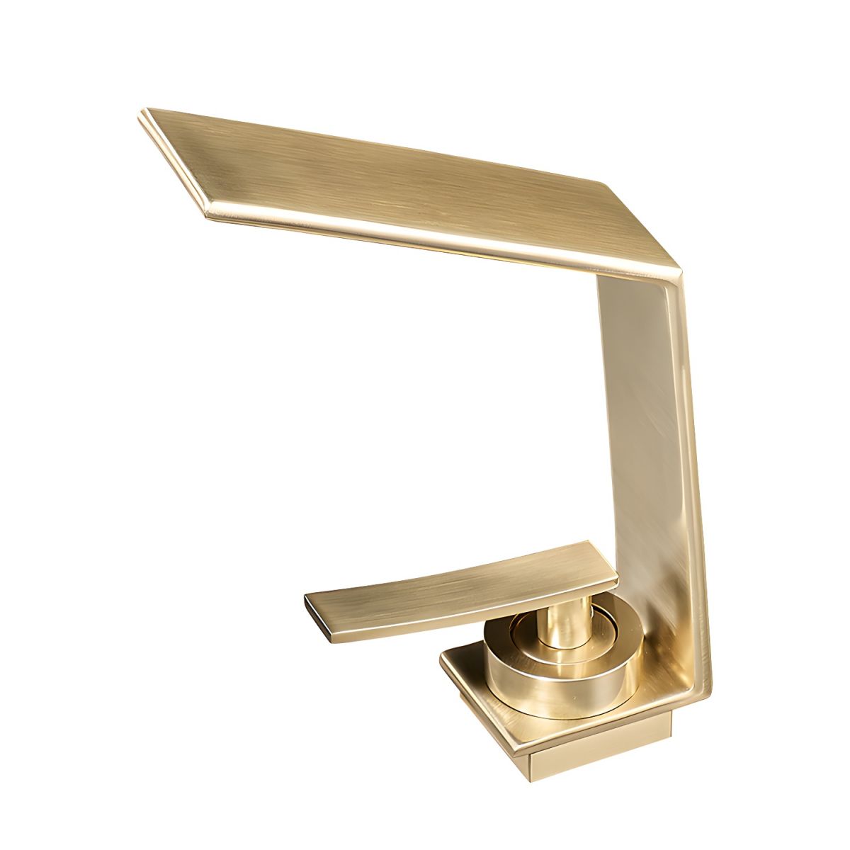 Eldvalla | Modern Cuboid Silhouette Single Lever Bathroom Sink Tap