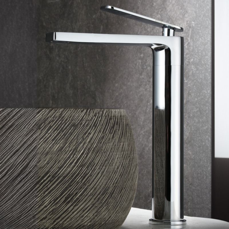 Sylvakia | Modern L-Shaped Single Lever Bathroom Sink Tap