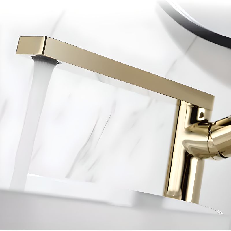 Lindovur | Contemporary Tubular Arched Column Single Lever Bathroom Sink Tap