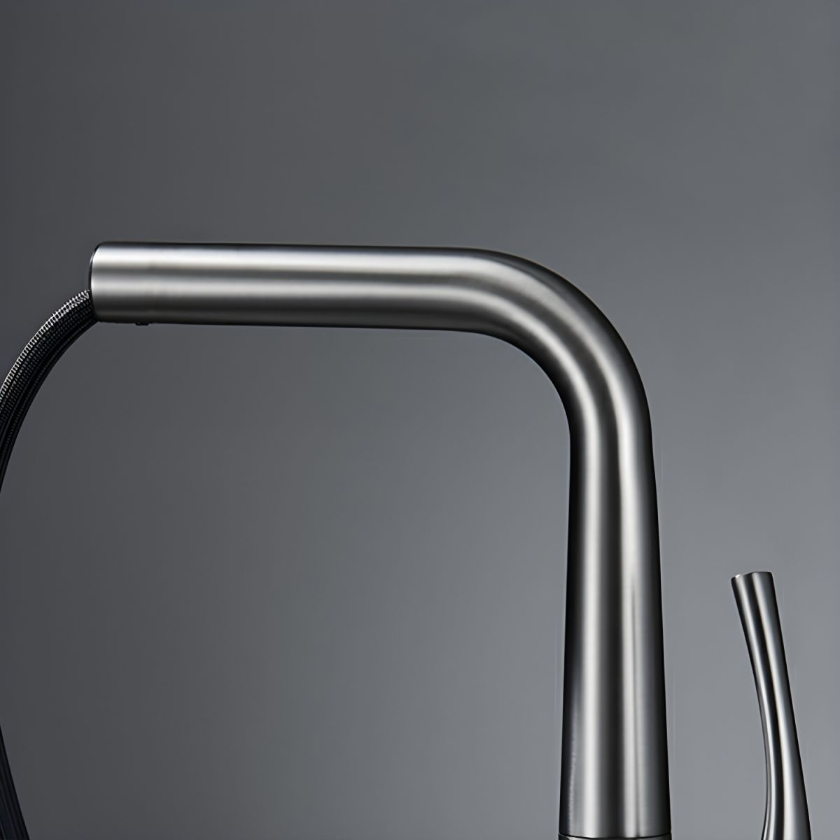 Arviken | Nordic High Arc Swivel Spout Pull Out Kitchen Sink Mixer Tap