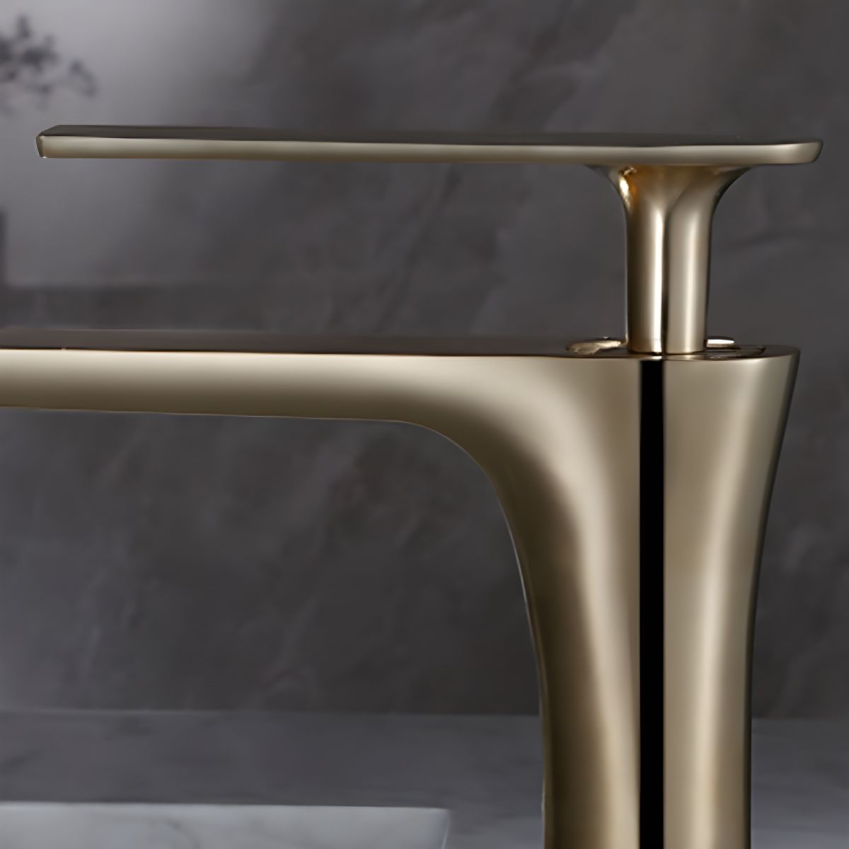 Kestrum | Modern Arched Column Bathroom Basin Tap