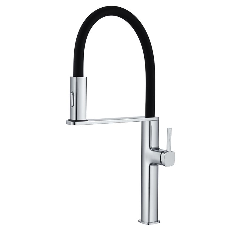 Eldvalla | Modern Gooseneck Silhouette Swivel Spout Kitchen Sink Mixer Tap