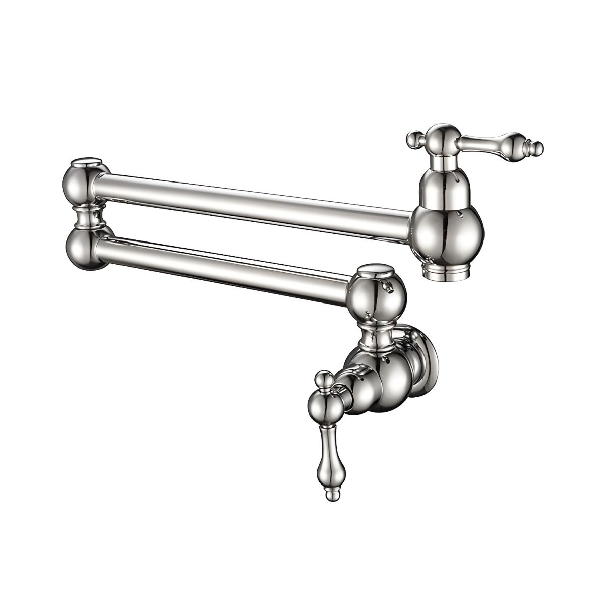 Arvikee | Elegant Wall Mounted Articulated Arm Kitchen Pot Filler Tap