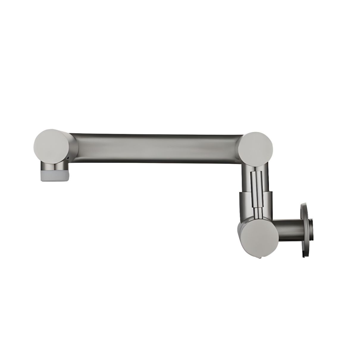 Nythronic | Modern Articulated Arm Swivel Spout Wall Mounted Bathroom Tap