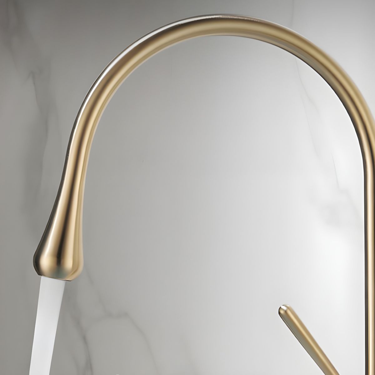 Lyvorne | Modern Circular Swivel Spout Single Lever Vessel Bathroom Basin Tap