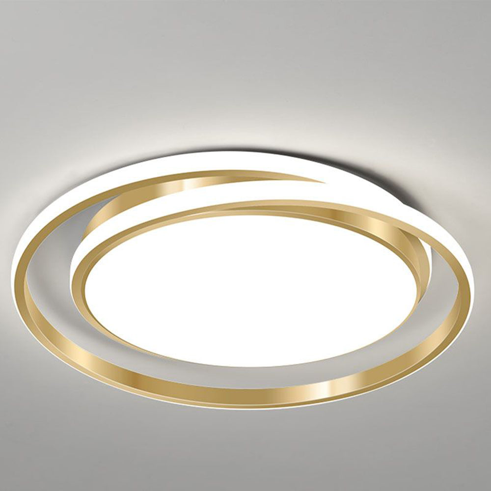 Halo | Contemporary Circular Flush Mount Ceiling Light