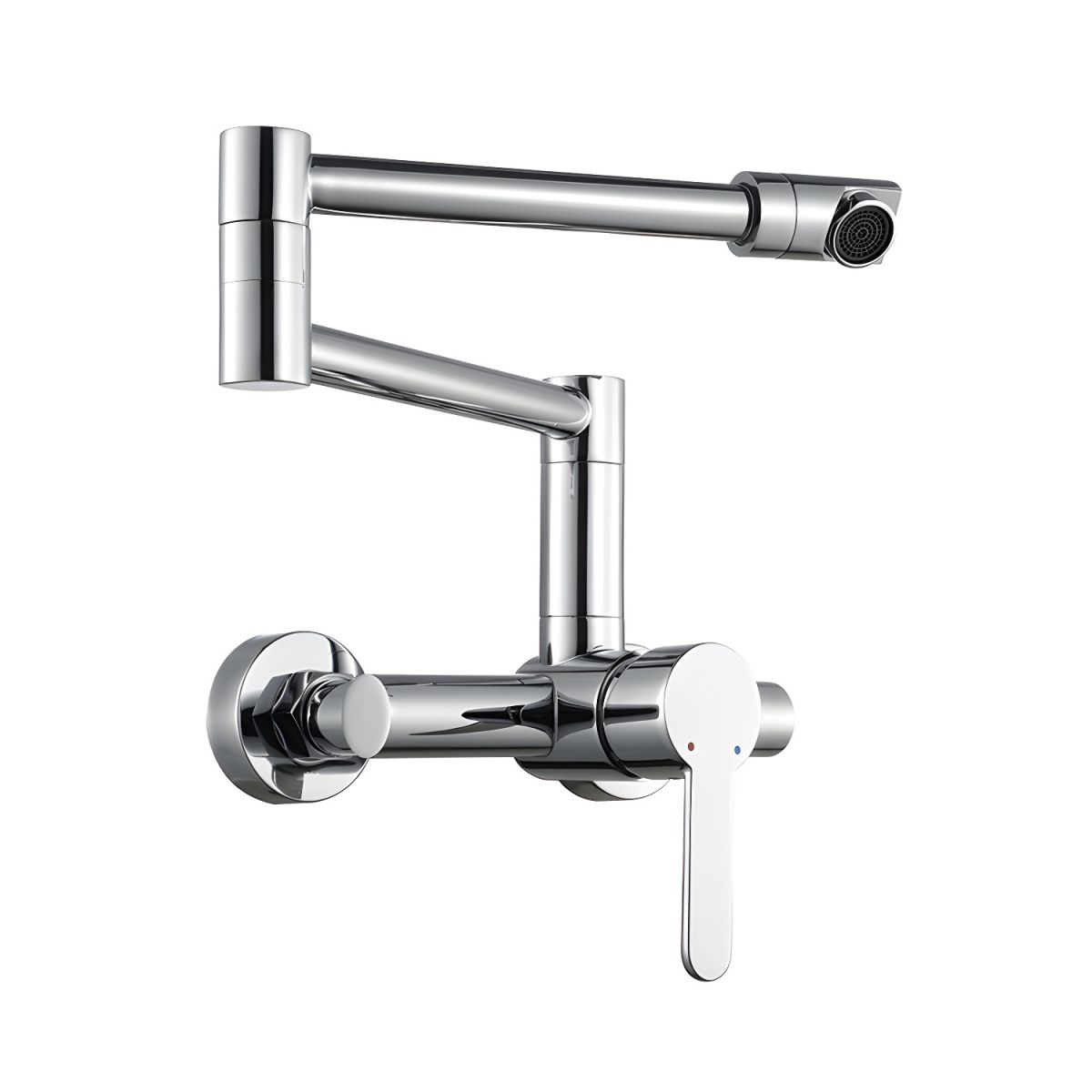 Alsvior | Modern Wall Mounted Articulated Arm Kitchen Pot Filler Mixer Tap