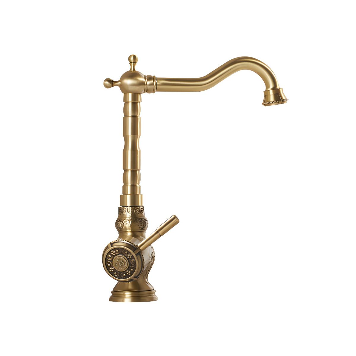 Jorthun | Elegant Arched Profile Single Lever Kitchen Sink Mixer Tap