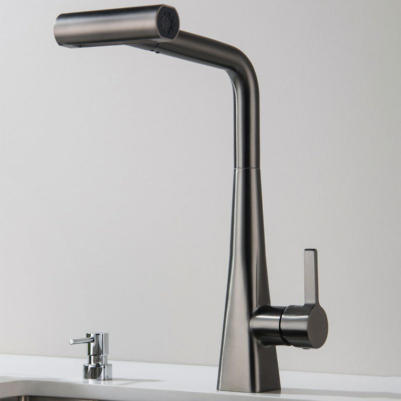 Luxvarka | Modern Pull Out Rotatable Sprayer Kitchen Sink Mixer Tap