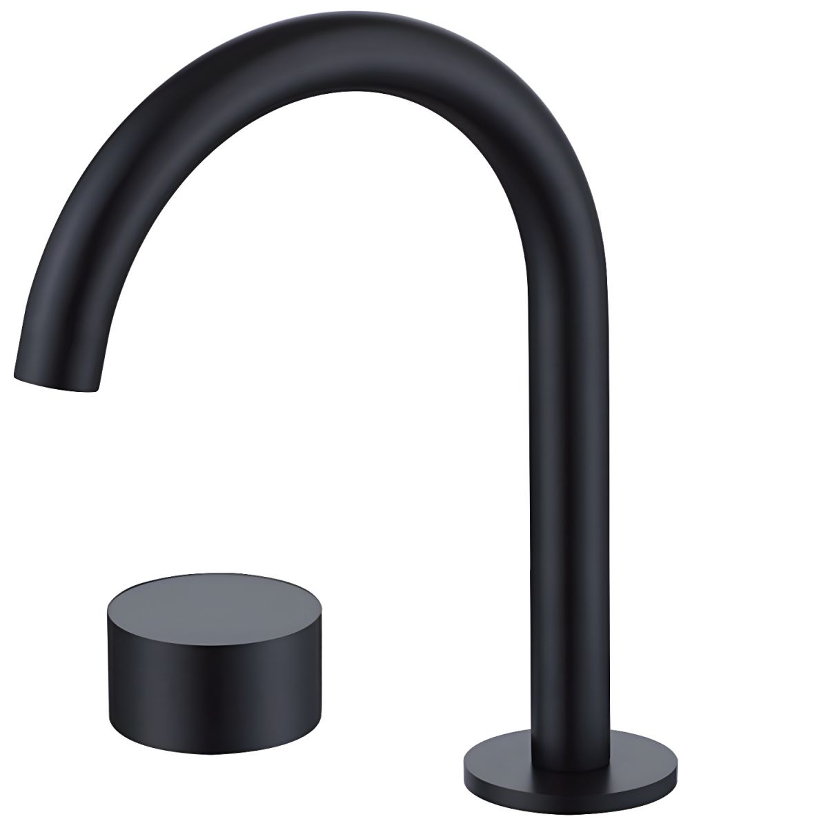 Juvallure | Modern Arched Silhouette Widespread Dual Handle Bathroom Sink Tap