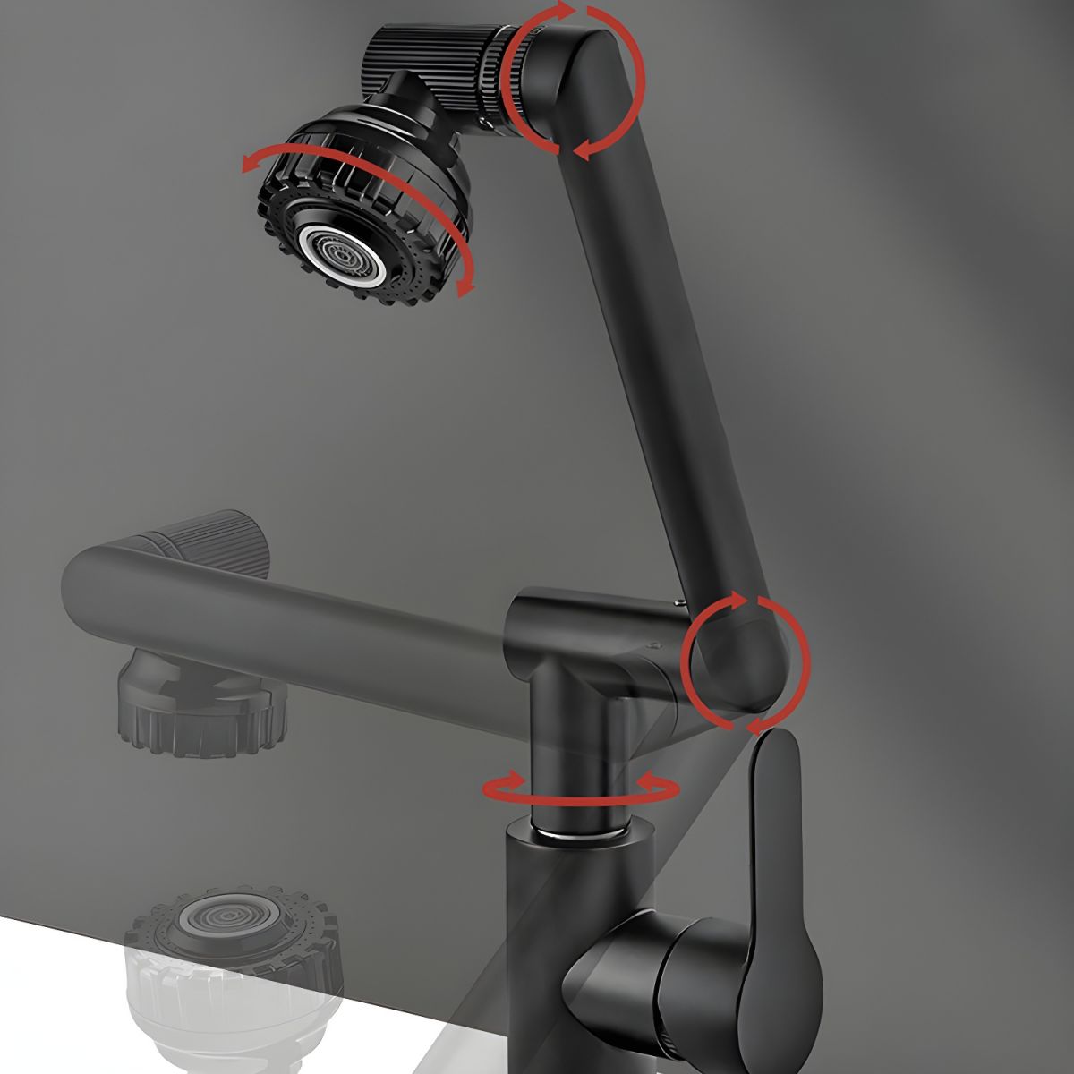 Kalsvig | Sleek Architectural Rotatable Lever Kitchen Pot Filler Tap