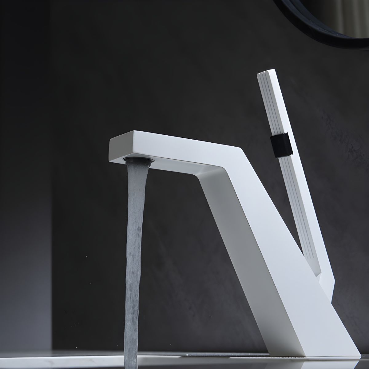 Hjalmvic | Arched Column Silhouette Single Lever Bathroom Sink Tap