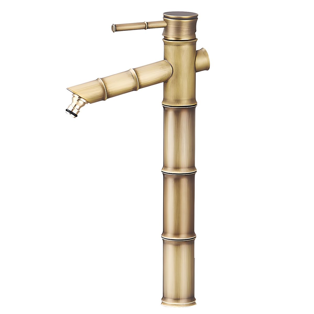 Kestrum | Artisan Bamboo Silhouette Arched Column Bathroom Sink Tap