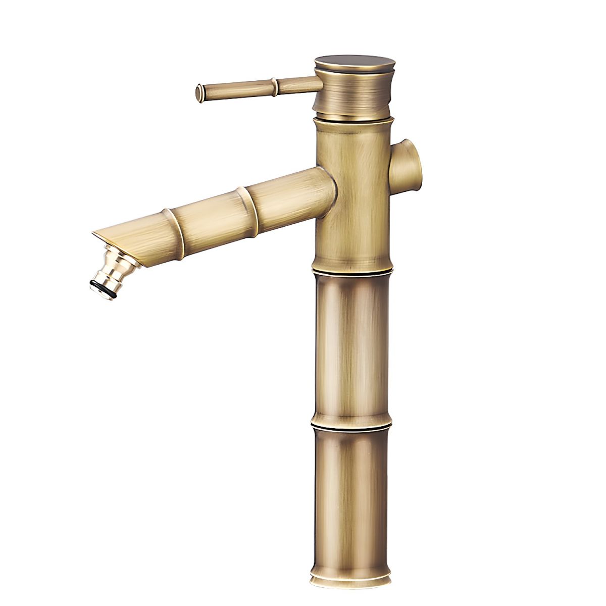 Kestrum | Artisan Bamboo Silhouette Arched Column Bathroom Sink Tap