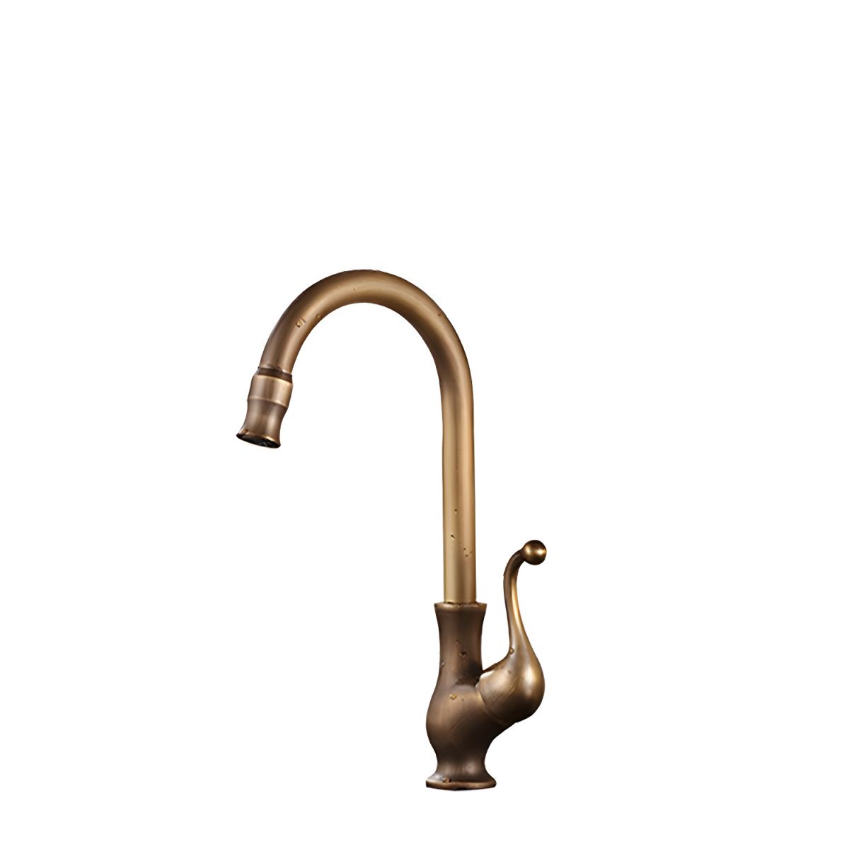 Sylviken | Luxury High Arc Swivel Spout Gooseneck Kitchen Sink Mixer Tap