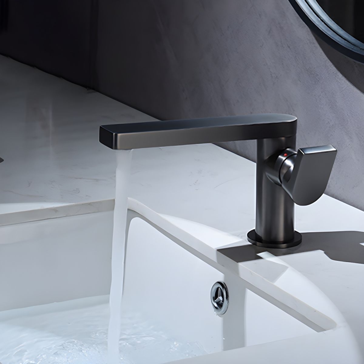 Sylmure | Sleek Touch Activated Single Lever Bathroom Sink Tap