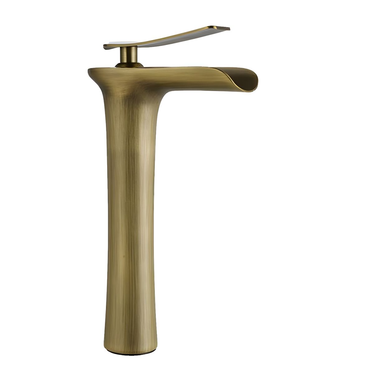 Aerithen | Modern Low Arc Vessel Waterfall Spout Bathroom Sink Tap