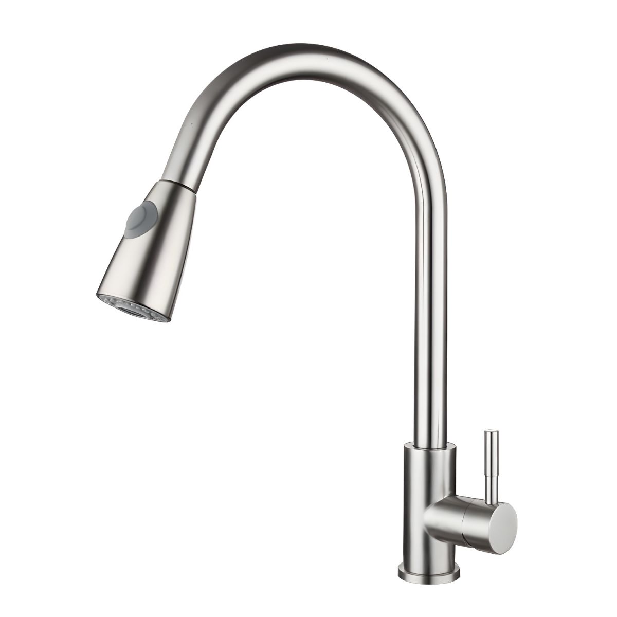 Arsvige | High Arc Pull Down Sprayer Swivel Spout Kitchen Sink Mixer Tap