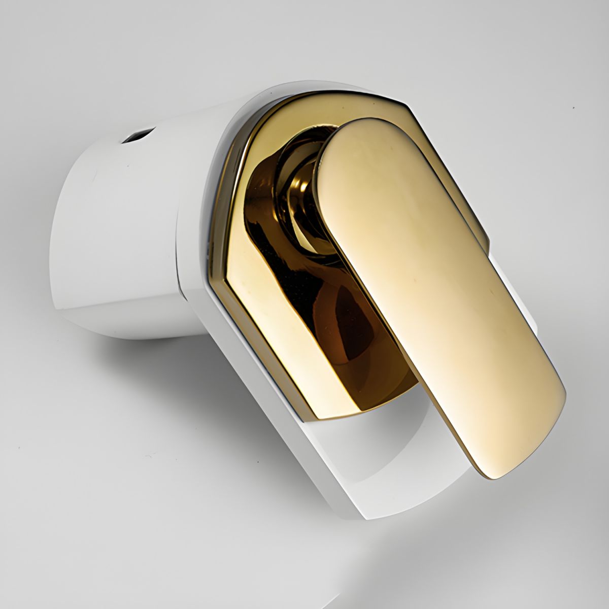 Kystrune | Modern Sloped Silhouette Waterfall Bathroom Sink Tap