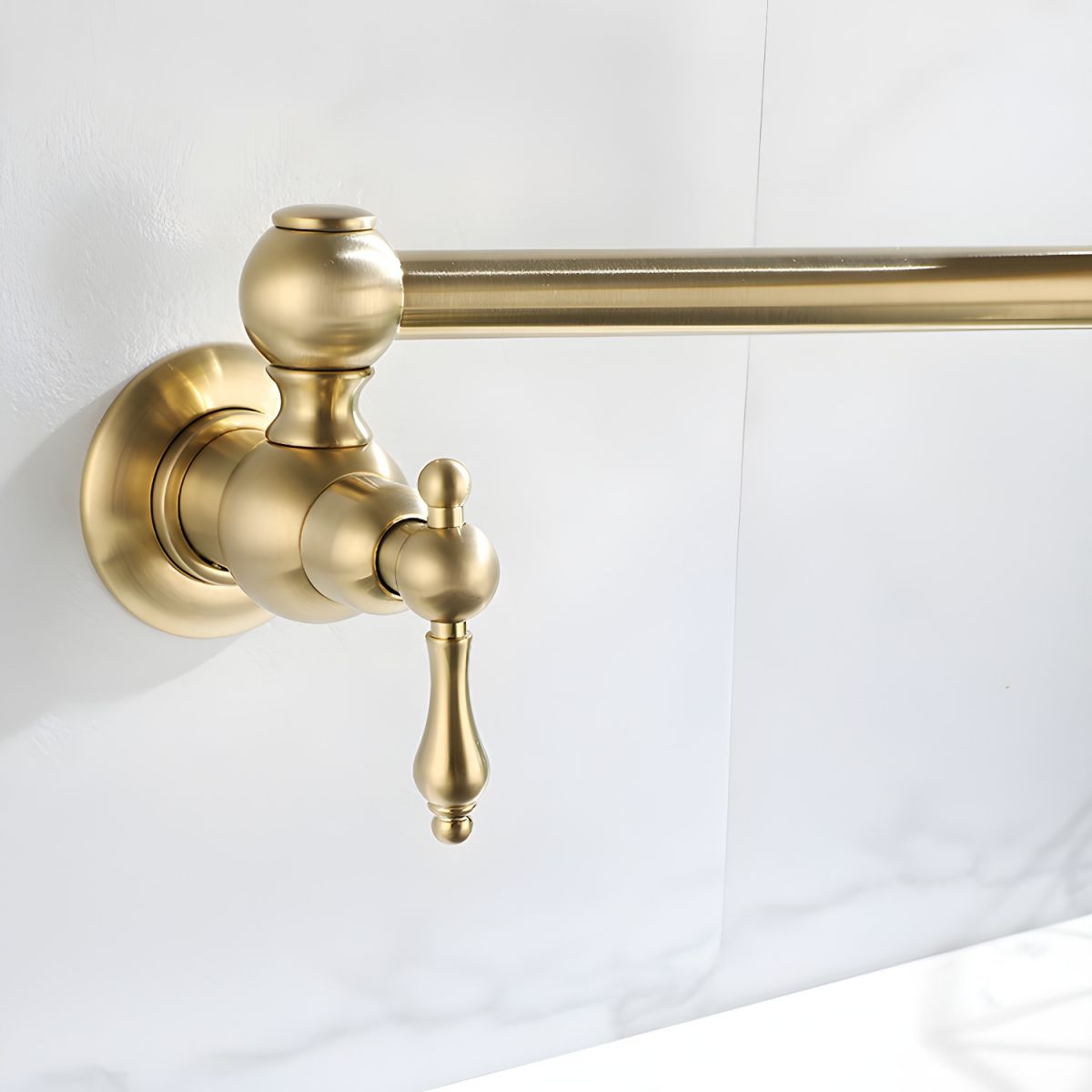 Arvikee | Elegant Wall Mounted Articulated Arm Kitchen Pot Filler Tap