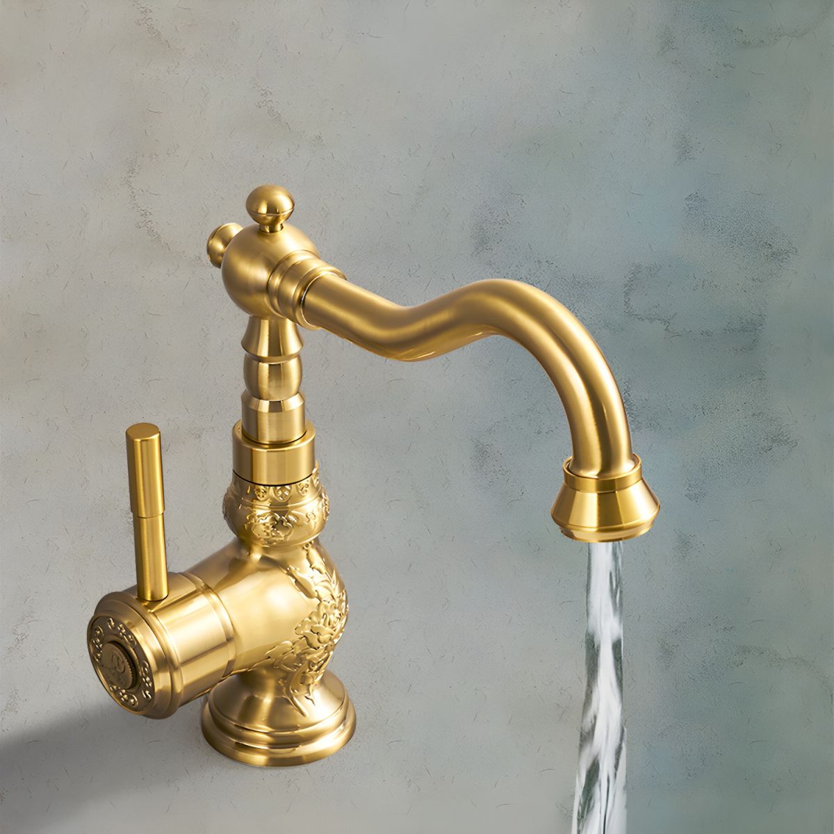 Jorthun | Elegant Arched Profile Single Lever Kitchen Sink Mixer Tap