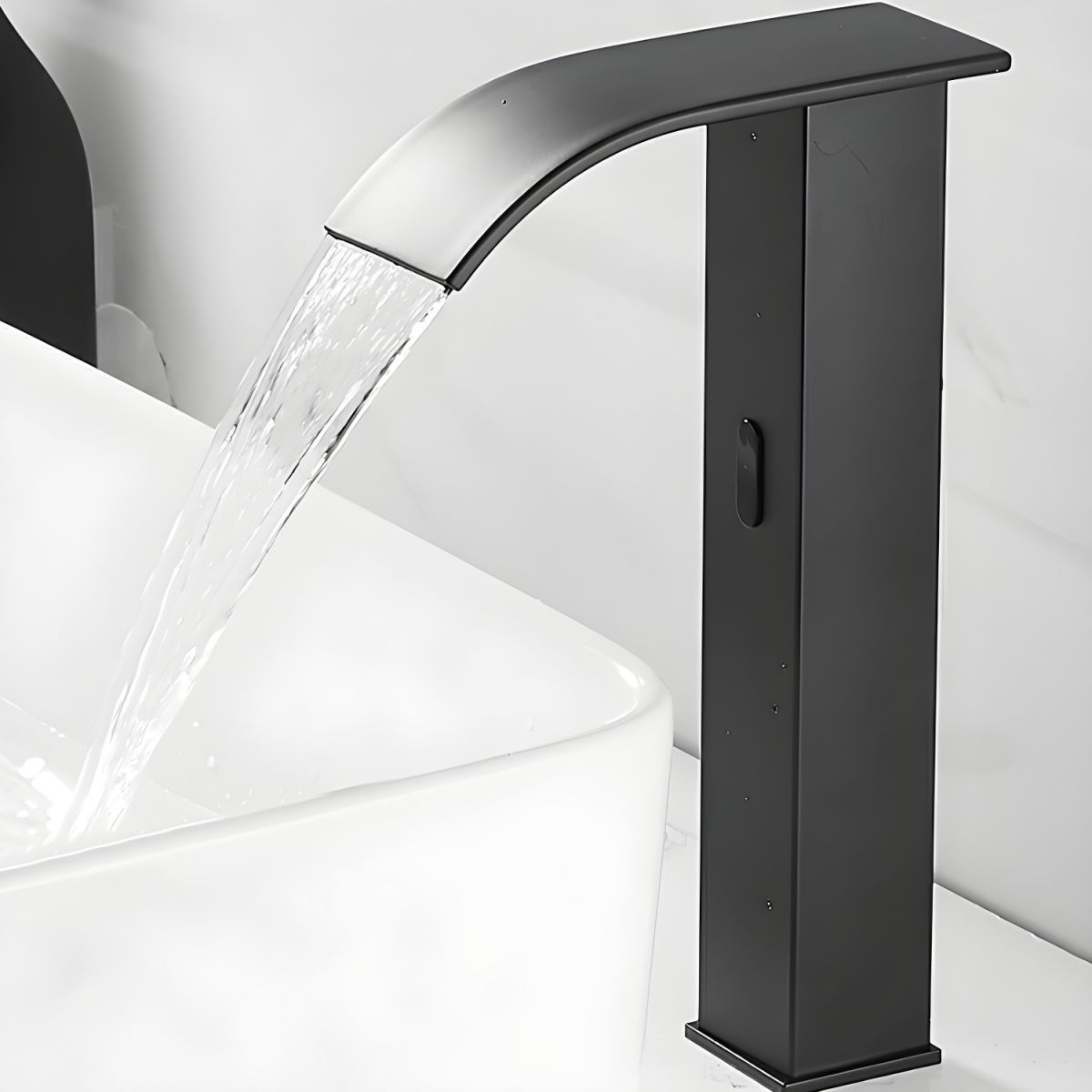 Eldrinn | Modern Arched Silhouette Automatic Motion Sensor Bathroom Sink Tap