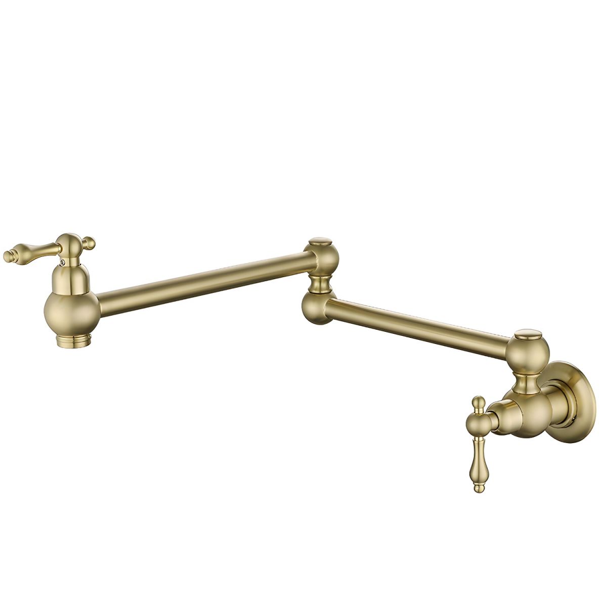 Arvikee | Elegant Wall Mounted Articulated Arm Kitchen Pot Filler Tap
