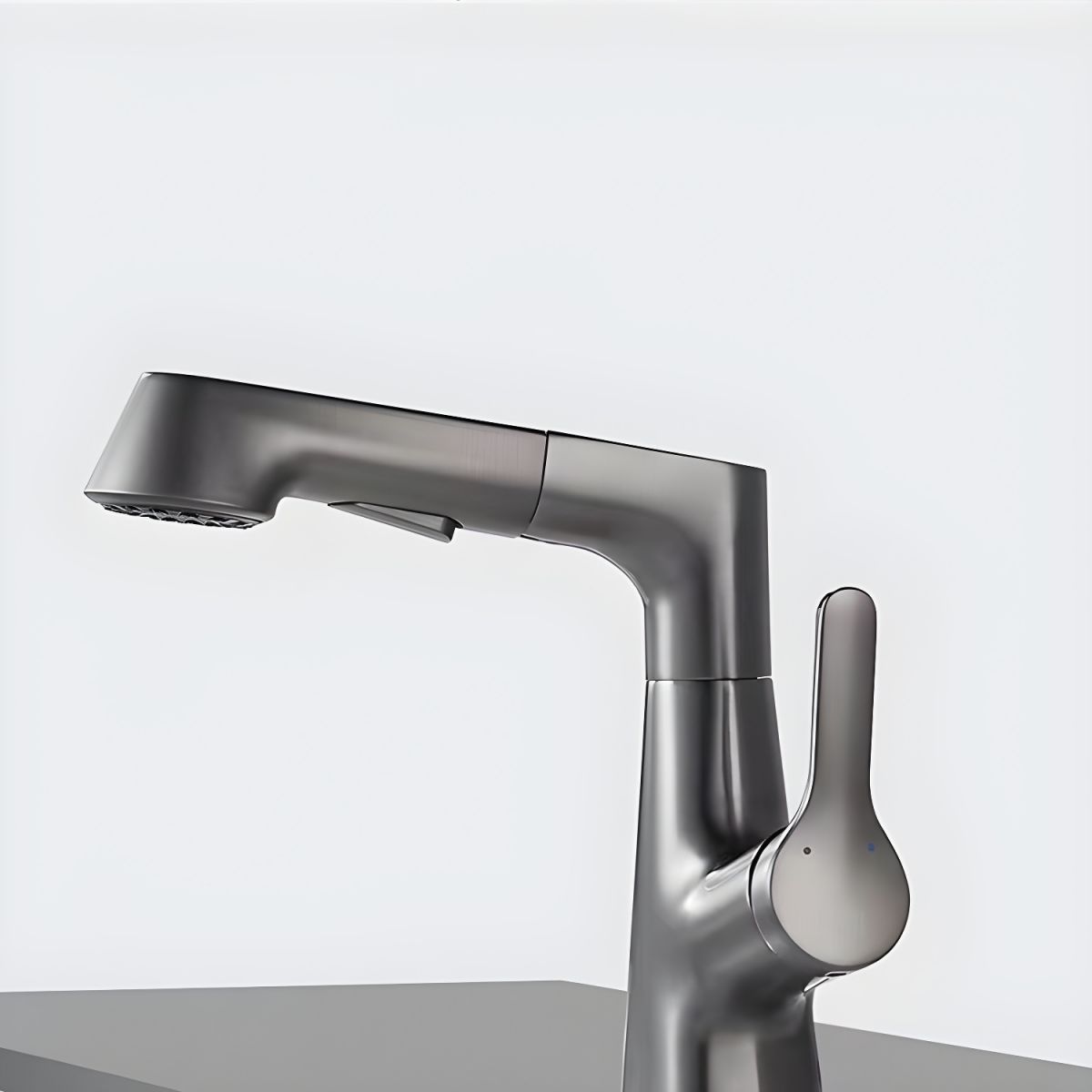 Nordivik | Sleek Retractable Spout Kitchen Sink Mixer Tap with Lever Handle
