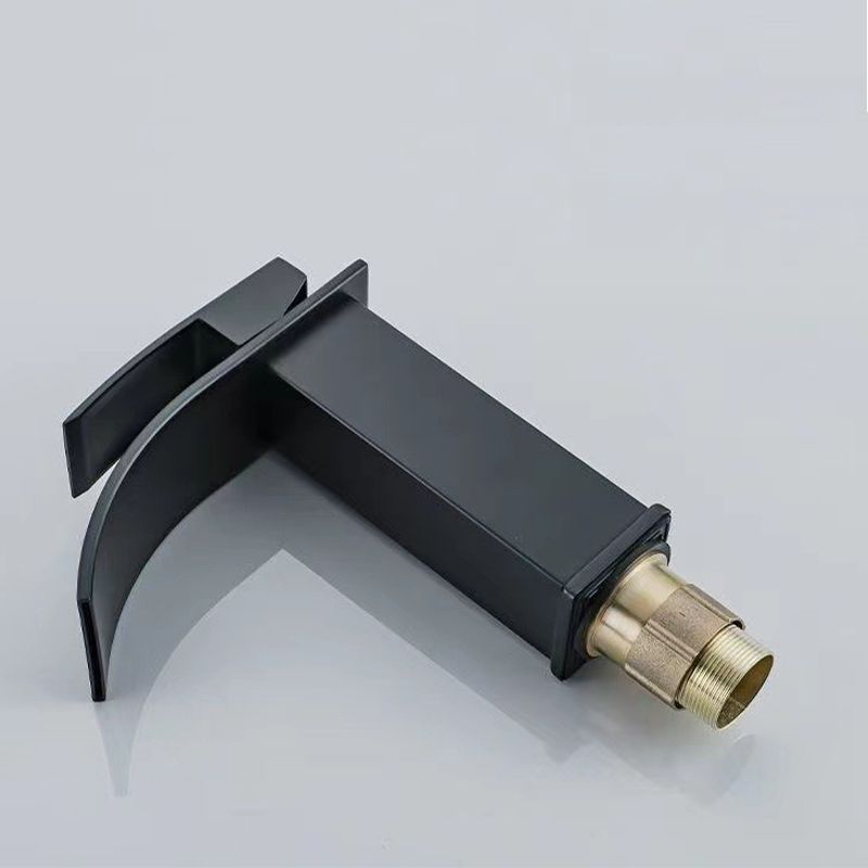 Kestrum | Contemporary Arched Column Waterfall Bathroom Sink Tap