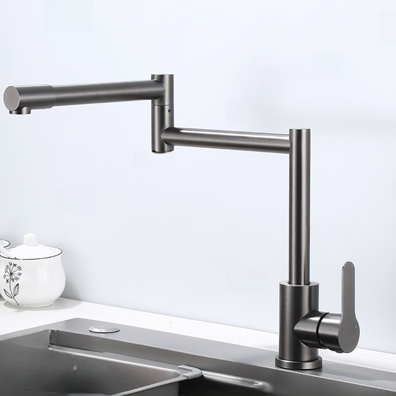 Kalsvie | Sleek Rotatable Arm Swivel Spout Kitchen Sink Mixer Tap