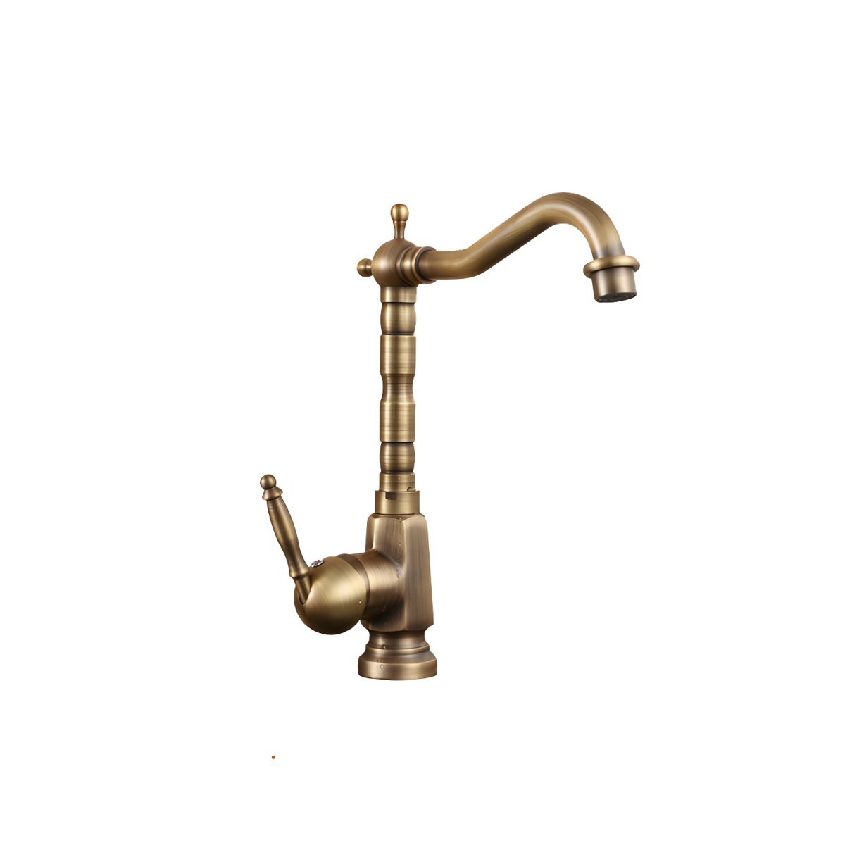 Sylviken | Luxury High Arc Swivel Spout Gooseneck Kitchen Sink Mixer Tap