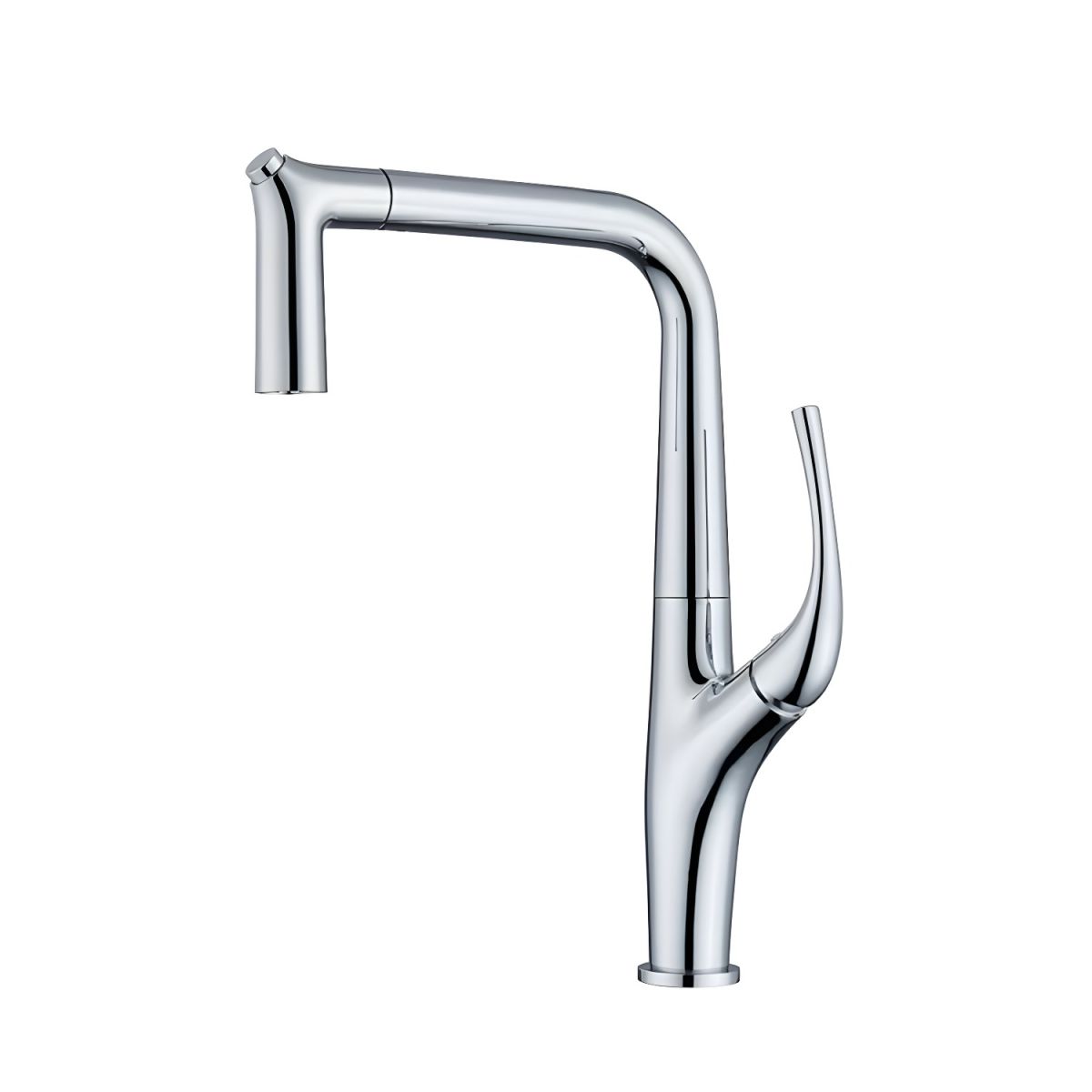 Arviken | Nordic High Arc Swivel Spout Pull Out Kitchen Sink Mixer Tap