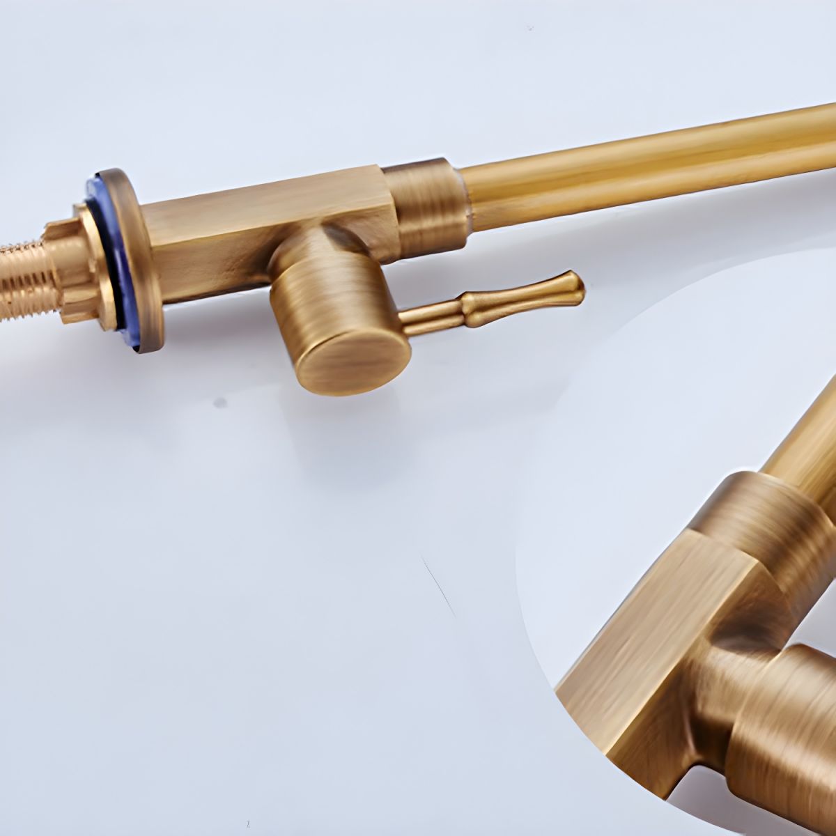 Lythavik | Elegant Gooseneck High Arc Kitchen Sink Mixer Tap with Lever
