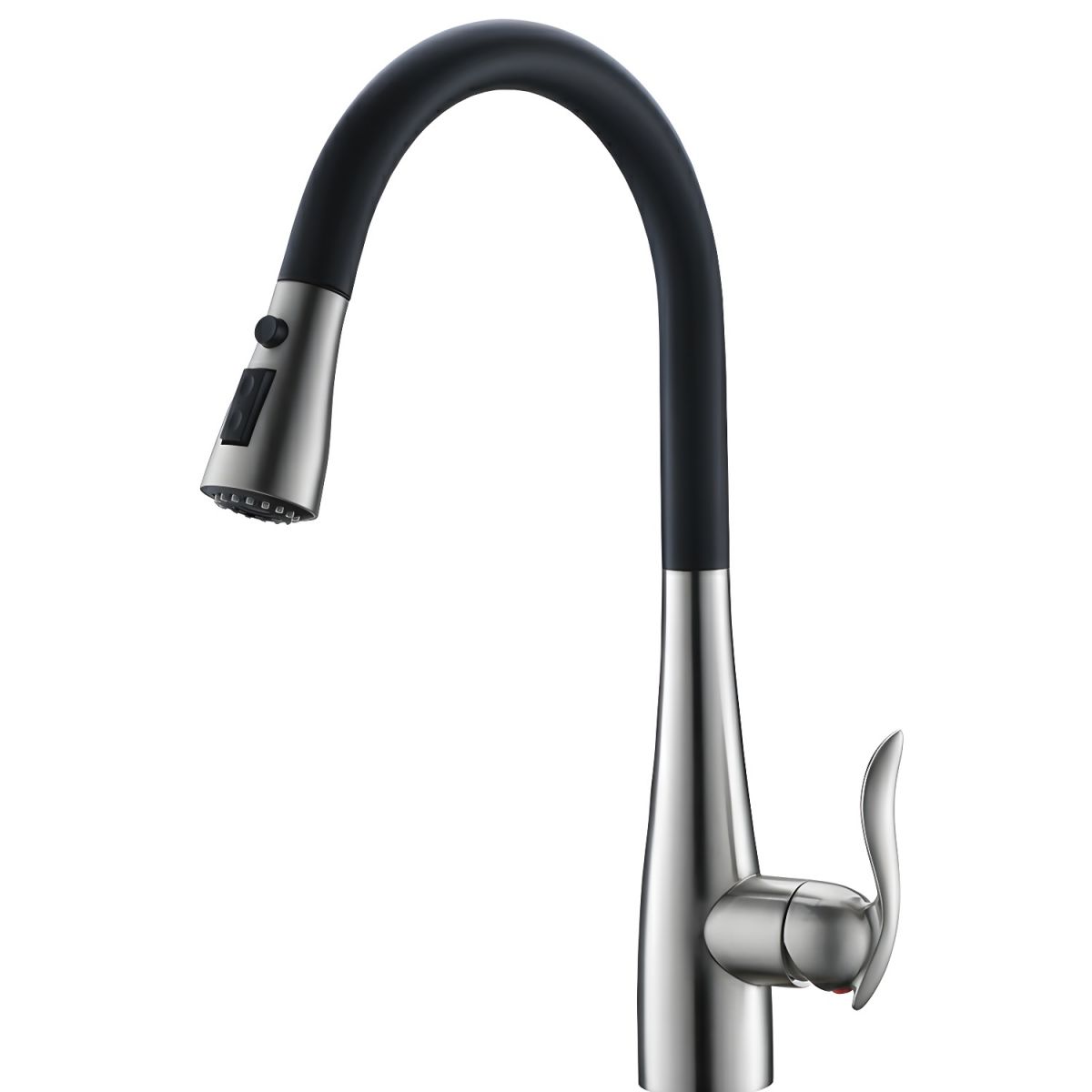 Thavilk | Nordic Gooseneck Swivel Spout Kitchen Sink Mixer Tap